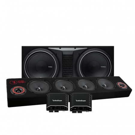 Rockford Fosgate P1-2x12 Raggar-Paket mit Play SPL64 in der Gruppe Bundles / Paket für das Auto / Raggar-Paket bei BRL (SETP12X12PKT7)
