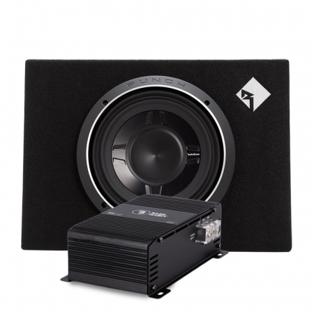 Rockford Fosgate P3S-1x10 mit Bass Habit SPL ELITE 600.1DF, Bass-Paket in der Gruppe Bundles / Paket für das Auto / Basspakete bei BRL (SETP3S1X10PKT2)