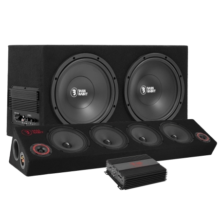 Bass Habit PL212A Raggar-Paket mit SPL84 in der Gruppe Bundles / Paket für das Auto / Raggar-Paket bei BRL (SETPL212APKT2)