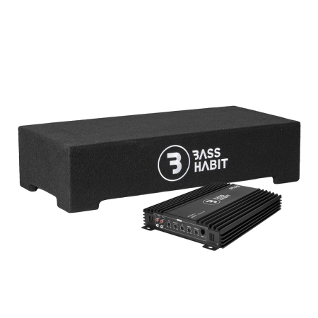 Bass Habit PL2212SR mit PP600.1G2, Bass-Paket in der Gruppe Bundles / Paket für das Auto / Basspakete bei BRL (SETPL2212SRPKT2)
