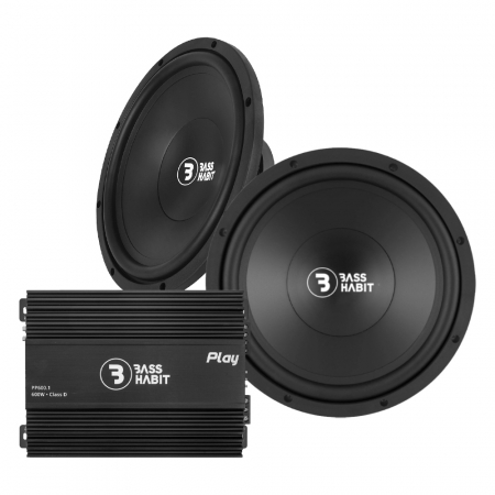 2er-Pack Bass Habit P300 & Play Power 600.1 (Gen. 2), Bass-Paket in der Gruppe Bundles / Paket für das Auto / Basspakete bei BRL (SETPL300PKT1)