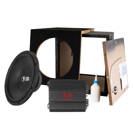 Bass Habit PL300 Bassgehäuse als Bausatz mit RA500W in der Gruppe Bundles / Paket für das Auto / Basspakete bei BRL (SETPL300PKT9)