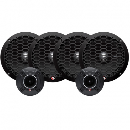 Rockford PPS4-6 & Rockford PP4-NT SPL-Kit, mittel in der Gruppe Bundles / Paket für das Auto / SPL-Lautsprecherpakete bei BRL (SETPPS46PP4NT)