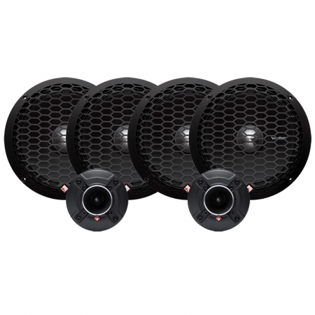 Rockford PPS4-8 & Rockford PP4-NT SPL-Kit, mittel in der Gruppe Bundles / Paket für das Auto / SPL-Lautsprecherpakete bei BRL (SETPPS48PP4NT)