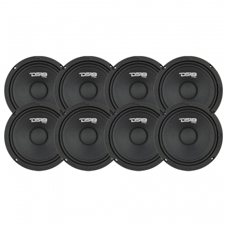 8er-Pack DS18 PRO-GM6.4, 6,5-Zoll-Midbass in der Gruppe Bundles / Paket für das Auto / SPL-Lautsprecherpakete bei BRL (SETPROGM64X8)