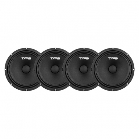 4er-Pack DS18 PRO-GM8.4, 8-Zoll-Midbass in der Gruppe Bundles / Paket für das Auto / SPL-Lautsprecherpakete bei BRL (SETPROGM84X4)