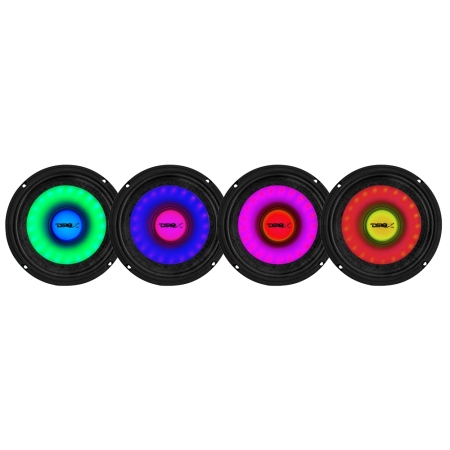 4er-Pack DS18 PRO-X6.4RGB, 6,5 Zoll RGB LED-Mitteltöner in der Gruppe Car-HiFi / Autolautsprecher / Mitteltieftöner / Mitteltöner bei BRL (SETPROX64RGBX4)