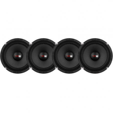 4er-Pack DS18 PRO-X8.4M, 8-Zoll-Midbass in der Gruppe Bundles / Paket für das Auto / SPL-Lautsprecherpakete bei BRL (SETPROX84MX4)
