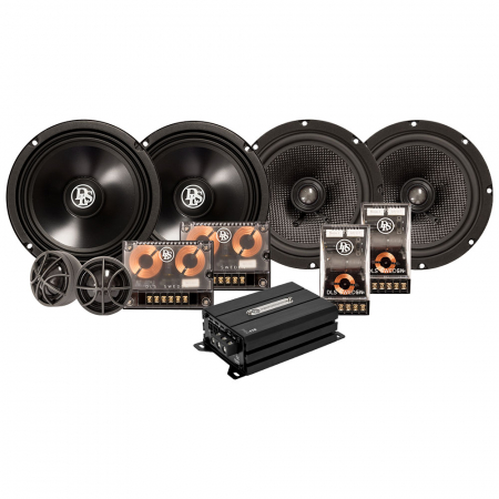 DLS Reference & Performance Front- & Hecksystem mit Verstärker in der Gruppe Bundles / Paket für das Auto / Lautsprecher-Sets bei BRL (SETPS4110PKT1)