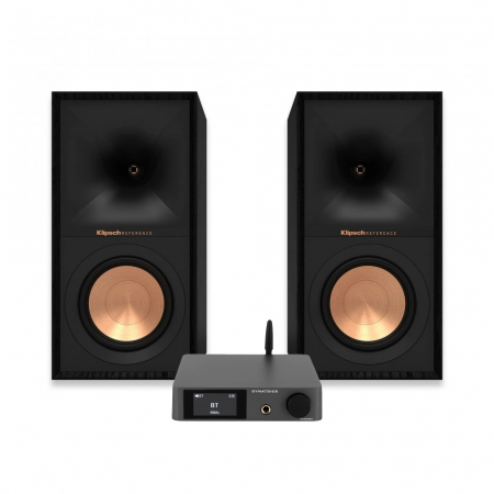 Dynavoice CA802BT und Klipsch R-50M Stereo-Paket, schwarz in der Gruppe Bundles / Heimpakete / Stereo-Sets bei BRL (SETR50MPKT2)