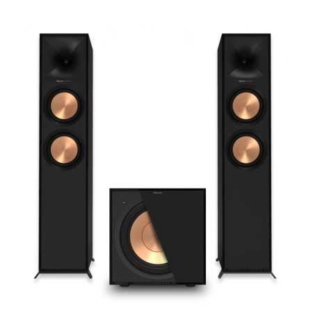 Klipsch R-600F mit R-101SW, 2.1-Stereo-Paket in der Gruppe Bundles / Heimpakete / Stereo-Sets bei BRL (SETR600FPKT4)