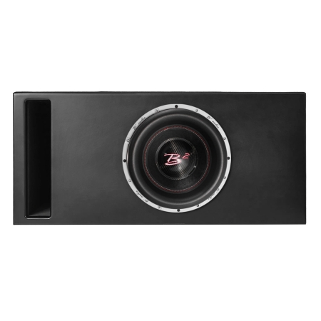 Bassreflex-Subwoofergehäuse 1x12 Zoll mit B2 RAGE 12D2 V4 in der Gruppe Car-HiFi / Bass / Passiver Subwoofer bei BRL (SETRAGE12D2V4PKT1)
