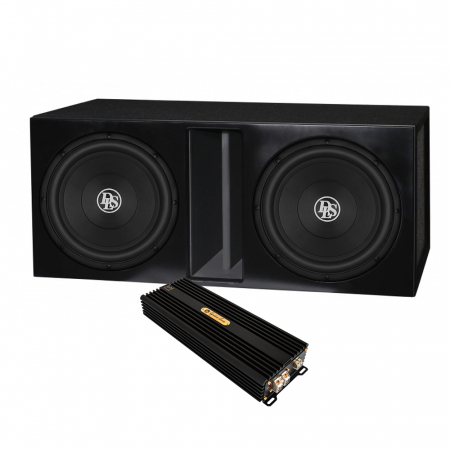 2er-Pack DLS RCW12.D2 im Gehäuse mit Signature S1, Basspaket in der Gruppe Bundles / Paket für das Auto / Basspakete bei BRL (SETRCW12D2PKT13)