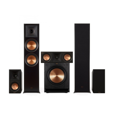 Klipsch RP-8000F mit SPL-120, 5.1-Lautsprecherpaket für Heimkino in der Gruppe Bundles / Heimpakete / Heim-Lautsprecherpakete bei BRL (SETRP8000FPKT12)