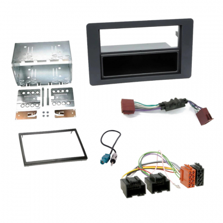 Einbausatz 1/2-DIN für Saab 9-5 2006-2010 (ohne Lenkradsteuerung) in der Gruppe Car-HiFi / Was passt in mein Auto / SAAB / 9-5 / 9-5 OG Facelift 2006-2010 / Radio-Upgrade 9-5 OG Facelift 2006-2010 bei BRL (SETSAAB95PKT8)