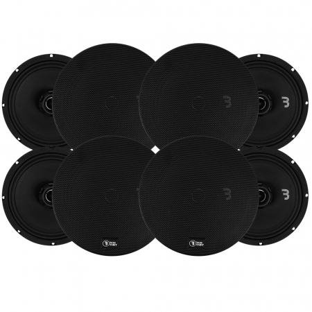 8er-Pack Bass Habit SPL Elite SE165CX, 6,5-Zoll-Koaxiallautsprecher in der Gruppe Bundles / Paket für das Auto / SPL-Lautsprecherpakete bei BRL (SETSE165CX8)