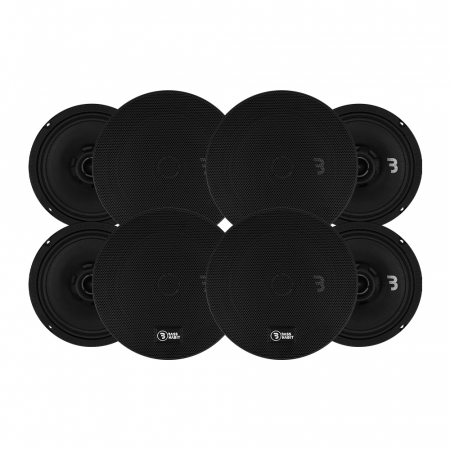 8er-Pack Bass Habit SPL Elite SE200CX, 8-Zoll-Koaxiallautsprecher in der Gruppe Bundles / Paket für das Auto / SPL-Lautsprecherpakete bei BRL (SETSE200CX8)