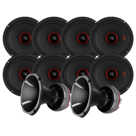 8er-Pack Bass Habit SE2200M mit 2 Stück SE50HTH, SPL-Paket groß in der Gruppe Bundles / Paket für das Auto / SPL-Lautsprecherpakete bei BRL (SETSE2200MPKT5)