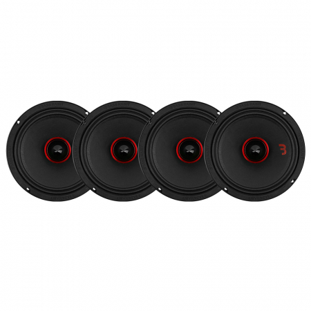 4er-Pack Bass Habit SPL Elite SE2200M, brutaler 8