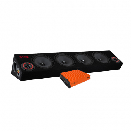 Bass Habit SPL64 Raggarplanka & GAS MAD A1-70.2, Raggarpaket in der Gruppe Bundles / Paket für das Auto / Raggar-Paket bei BRL (SETSPL64PKT5)