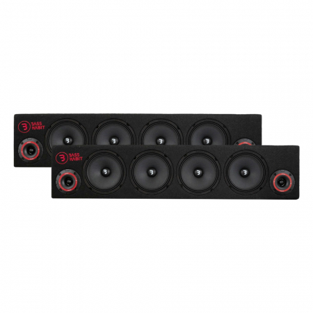 2er-Pack Bass Habit Play SPL64, Raggarplanka mit 6,5