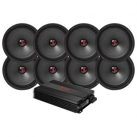 8er-Pack Bass Habit Rebel SR165M mit RA800W, groß in der Gruppe Bundles / Paket für das Auto / SPL-Lautsprecherpakete bei BRL (SETSR165PKT3)