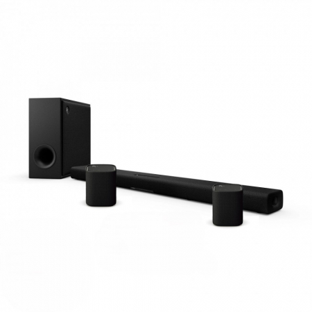 Yamaha True X Bar 50A Dolby Atmos Soundbar-Paket, schwarz in der Gruppe Heim-Audio / Lautsprecher / Soundbars bei BRL (SETSRX50APKT1)