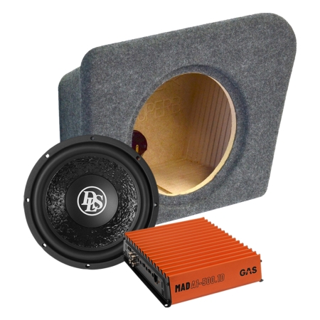 Basspaket mit DLS PE10.D2 für Skoda Superb II Sedan 2008-2015 in der Gruppe Car-HiFi / Was passt in mein Auto / Skoda / Skoda Superb / Skoda Superb 2008-2015 bei BRL (SETSUPERBPKT2)