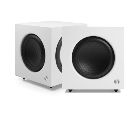 2er-Pack Audio Pro SW10, aktiver Subwoofer weiß