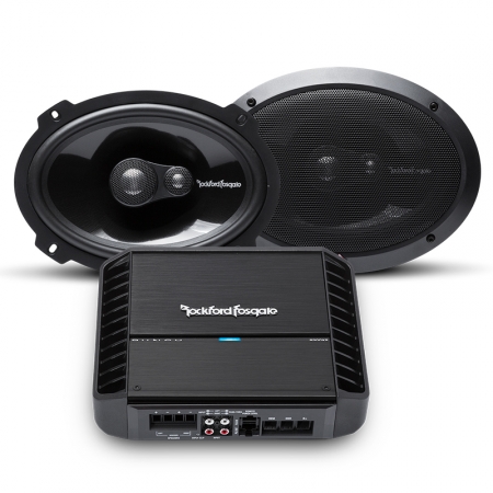 Rockford Fosgate T1693 & P300X2 in der Gruppe Bundles / Paket für das Auto / Hutablagen-Pakete bei BRL (SETT1693PKT1)