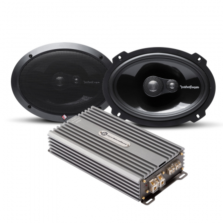 Rockford Fosgate Power 6x9 Zoll & DLS Reference CCi-2, Lautsprecherpaket in der Gruppe Bundles / Paket für das Auto / Lautsprecher-Sets bei BRL (SETT1693PKT6)