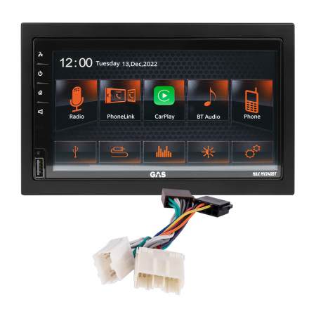 Installationspaket Volvo 1996-2000 & GAS MAX MV240-BT in der Gruppe Car-HiFi / Was passt in mein Auto / Volvo / Volvo V90 / Volvo V90 1996-2000 / Radio-Upgrade V90 1996-2000 bei BRL (SETVOLVOPKT13)