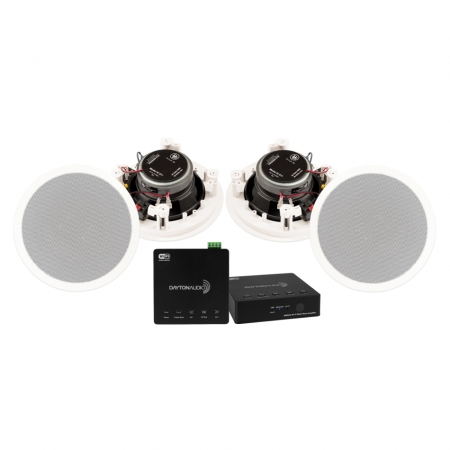 Dayton Audio WB40A mit 2 Paar DLS IC611, Multiroom-Paket in der Gruppe Bundles / Heimpakete / Multiroom-Pakete bei BRL (SETWB40APKT4)