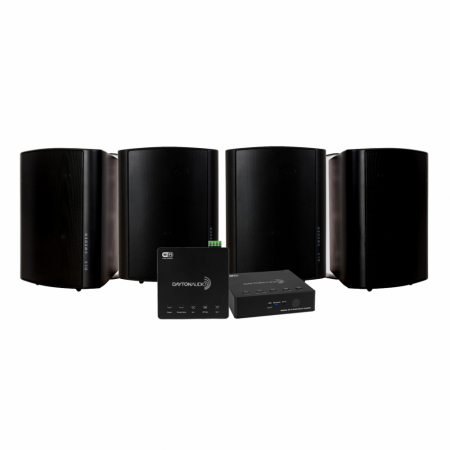 Dayton Audio WB40A & 2 Paar DLS MB5i, weiß in der Gruppe Bundles / Heimpakete / Multiroom-Pakete bei BRL (SETWB40APKT6)