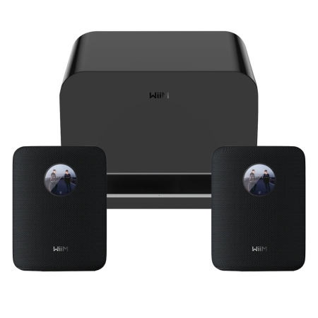 2er-Pack WiiM Sound mit WiM Sub Pro, schwarz in der Gruppe Bundles / Heimpakete / Stereo-Sets bei BRL (SETWIIMSOUNDPKT1)
