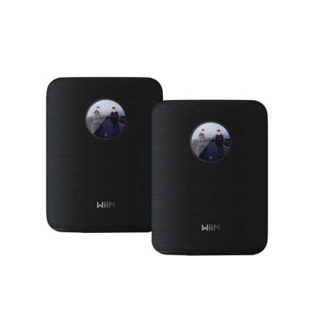 2er-Pack WiiM Sound smarte Lautsprecher mit Display, schwarz in der Gruppe Heim-Audio / Lautsprecher / Smarte Lautsprecher bei BRL (SETWIIMSOUNDPKT3)