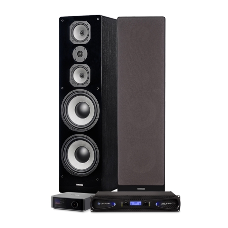 Crown XLS-1002 mit Wiim Ultra und Dynavoice Challenger M-105, Stereo-Set in der Gruppe Bundles / Heimpakete / Stereo-Sets bei BRL (SETXLS1002PKT1)