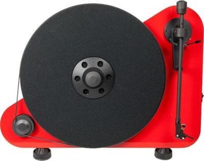 Pro-Ject VT-E Roter wandmontierter Plattenspieler