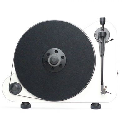 Pro-Ject VT-E Weißer wandmontierter Plattenspieler