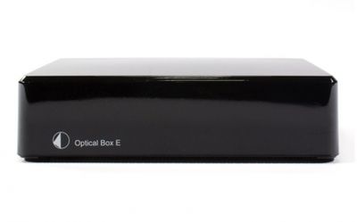 Pro-Ject Optical Box E Phono, RIAA-Verstärker mit optischem Ausgang, schwarz