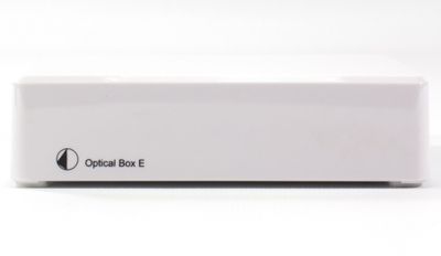 Pro-Ject Optical Box E Phono, RIAA-Verstärker mit optischem Ausgang, weiß