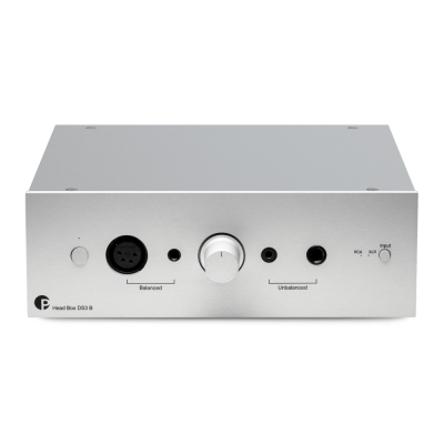 Pro-Ject Head Box DS3 B, symmetrischer Kopfhörerverstärker, silber