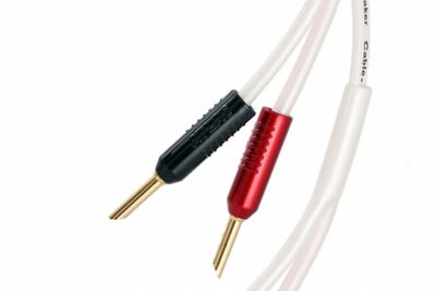 Atlas Element BI-WIRE Achromatic Z, konfektioniertes Lautsprecherkabel Stereo-Paar 2x2 Meter