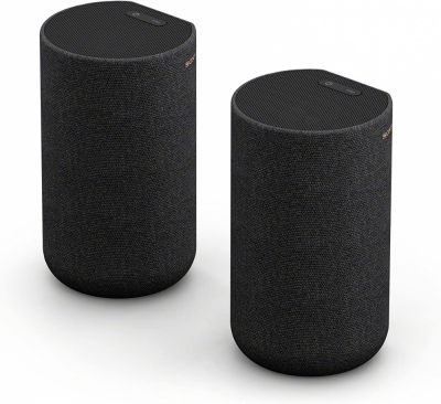 Sony SA-RS5 kabellose Surround-Lautsprecher mit integriertem Akku, schwarz