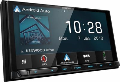 Kenwood DNX-9190DABS, Autoradio mit kabellosem Android Auto, Apple CarPlay und DAB+