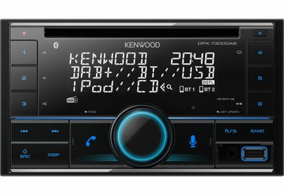 Kenwood DPX-7300DAB, Autoradio mit Bluetooth, CD-Player und DAB+