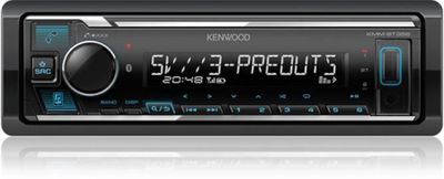 Kenwood KMM-BT358, Autoradio mit Bluetooth und 3 Paar Vorverstärkerausgängen