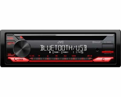 JVC KD-T822BT, Autoradio mit Bluetooth, CD-Player, AUX und USB