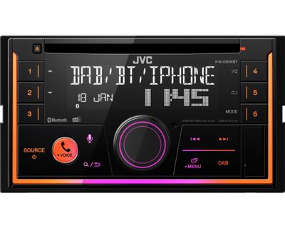 JVC KW-DB95BT, Autoradio mit Bluetooth und DAB