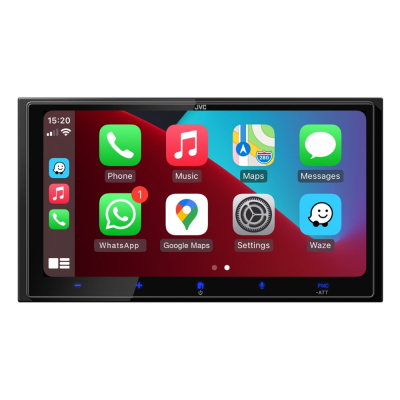 JVC KW-M795DBW, Autoradio mit kabellosem CarPlay & Android Auto